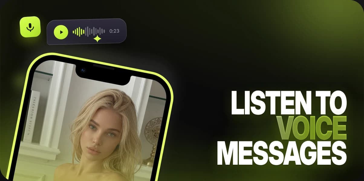 Listen to voice messages